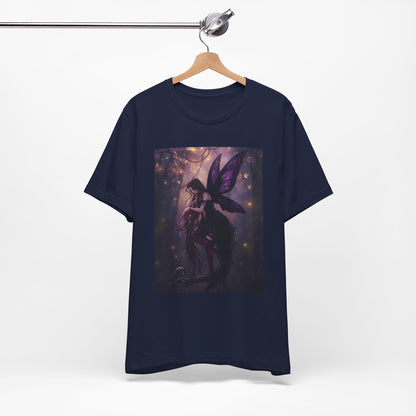 My Gothic Girl "Gothic Fairy" Graphic T-Shirt Unisex Gothic Dark Fashion Casual Wear