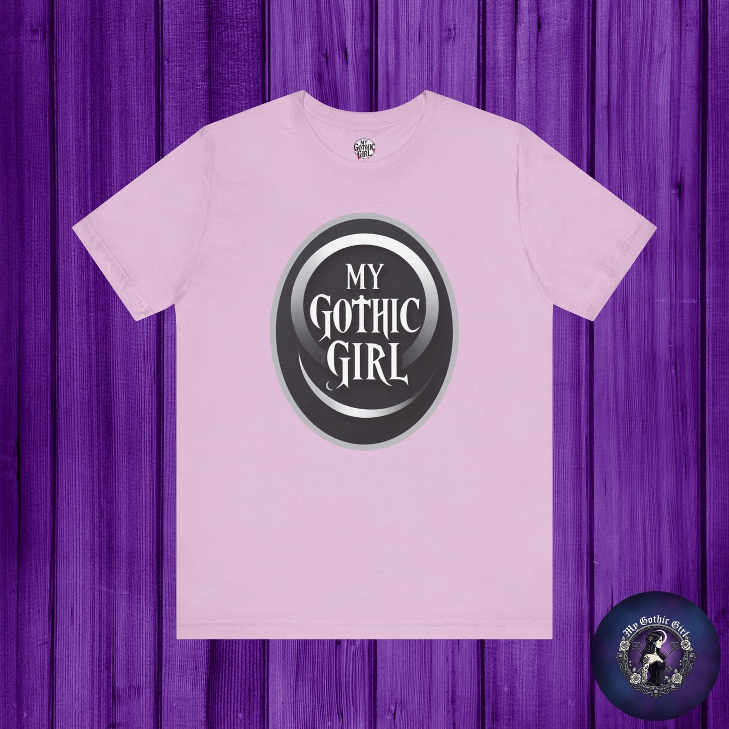 My Gothic Girl Poetic Goth Graphic Tee – Dark Alt Aesthetic Streetwear Fashion