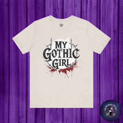 My Gothic Girl Graphic Poetic Goth Graphic Tee – My Gothic Girl
