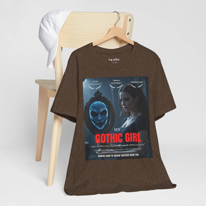 My Gothic Girl "Movie Poster" Graphic Tee – Gothic Streetwear, Whimsy Goth, Dark Poetry Alt Fashion