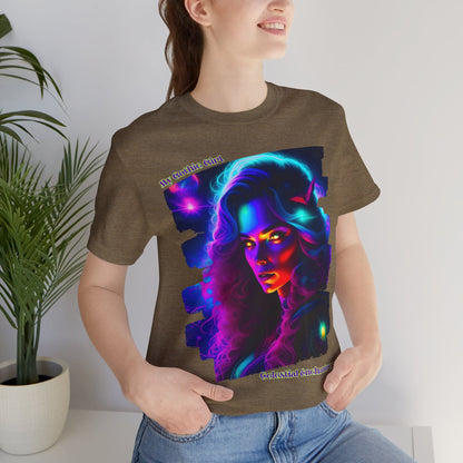 Celestial Enchantress Poetic Goth Graphic Tee – My Gothic Girl