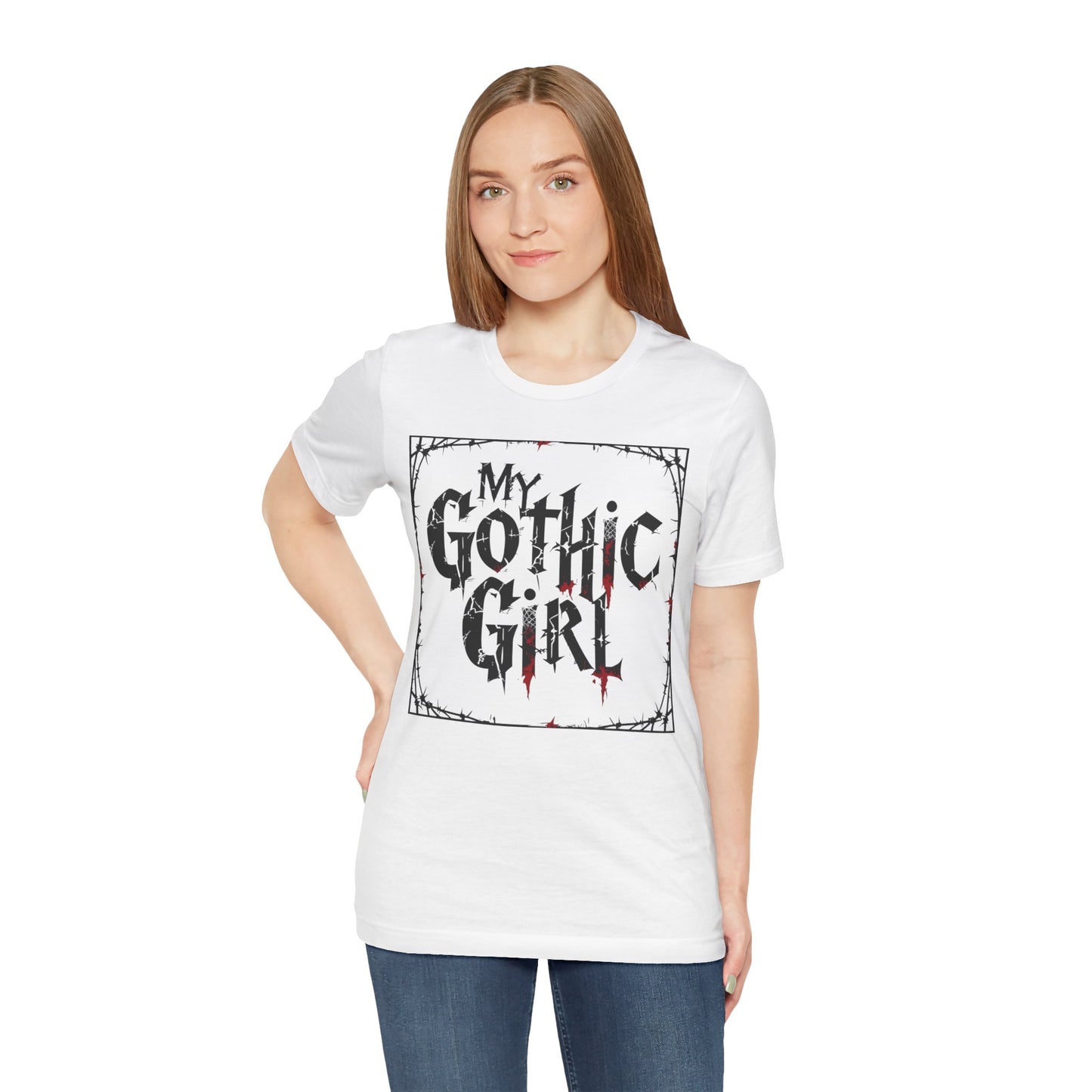 My Gothic Girl Graphic Poetic Goth Graphic Tee – My Gothic Girl