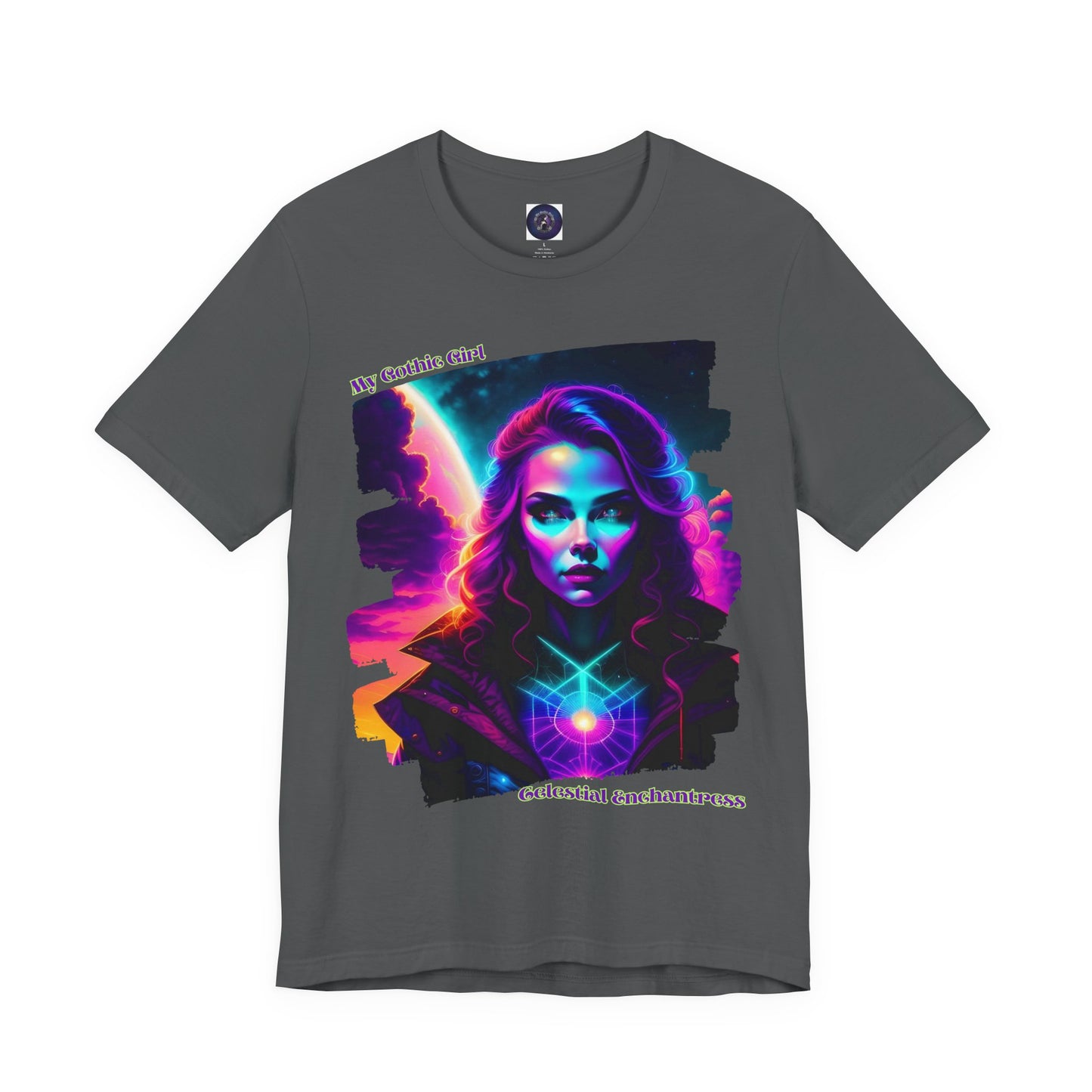 Celestial Enchantress Poetic Goth Graphic Tee – My Gothic Girl