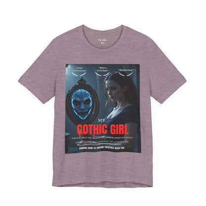 My Gothic Girl "Movie Poster" Graphic Tee – Gothic Streetwear, Whimsy Goth, Dark Poetry Alt Fashion