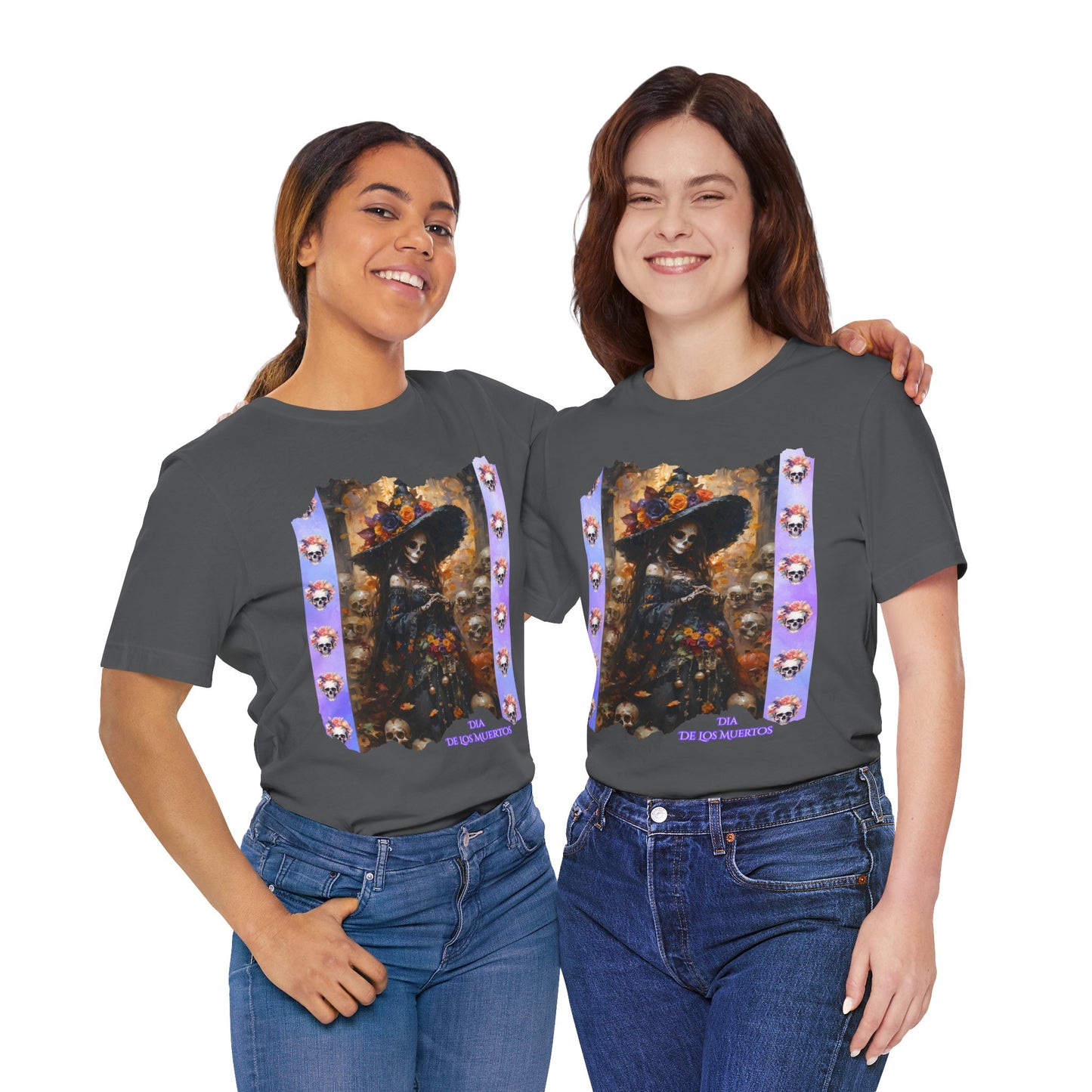 My Gothic Girl Dia De Los Muertos Graphic Tee – Gothic Streetwear, Whimsy Goth, Dark Poetry Alt Fashion