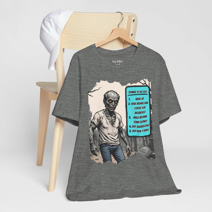 My Gothic Girl "Zombie: To Do List"  – Whimsy Goth Streetwear, Dark Poetry Fashion, Alt Aesthetic Apparel