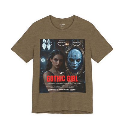 My Gothic Girl T-Shirt "Movie Poster" – Whimsy Goth Streetwear, Dark Poetry Fashion, Alt Aesthetic Apparel