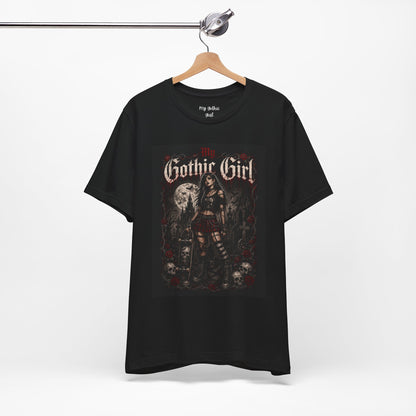 My Gothic Girl - Skater Girl Short Sleeve T Shirt