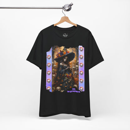 My Gothic Girl Dia De Los Muertos Graphic Tee – Gothic Streetwear, Whimsy Goth, Dark Poetry Alt Fashion