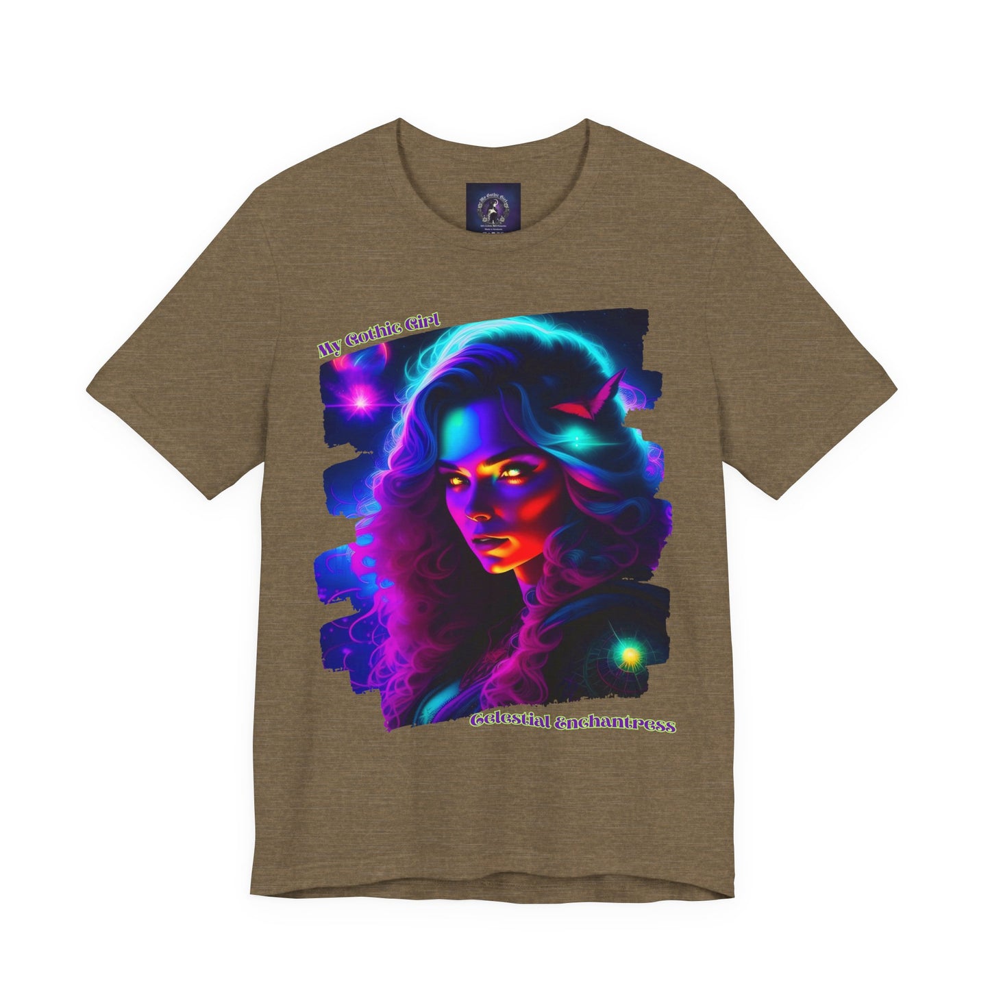 Celestial Enchantress Poetic Goth Graphic Tee – My Gothic Girl