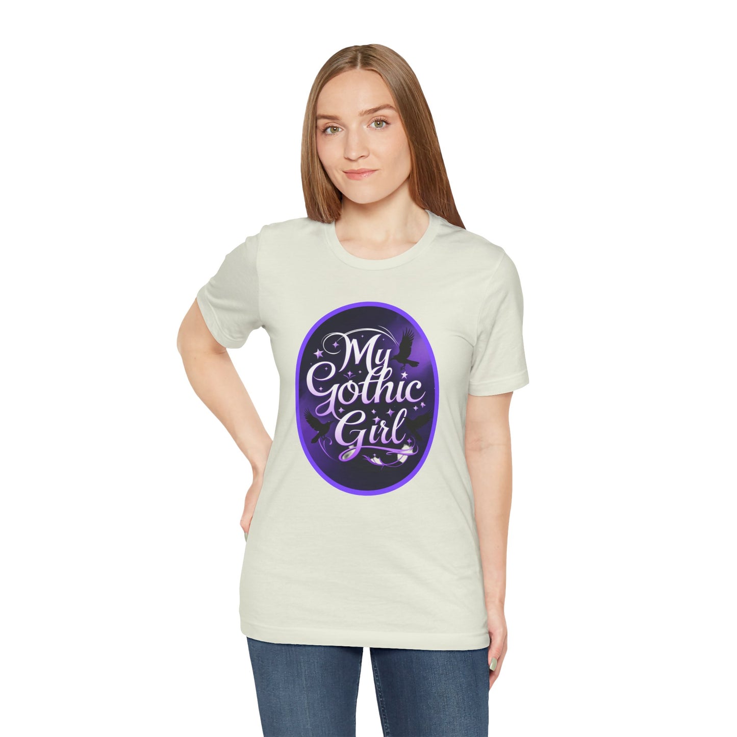 My Gothic Girl Poetic Goth Graphic Tee – Dark Alt Aesthetic Streetwear Fashion