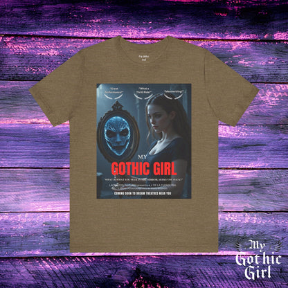 My Gothic Girl "Movie Poster" Graphic Tee – Gothic Streetwear, Whimsy Goth, Dark Poetry Alt Fashion