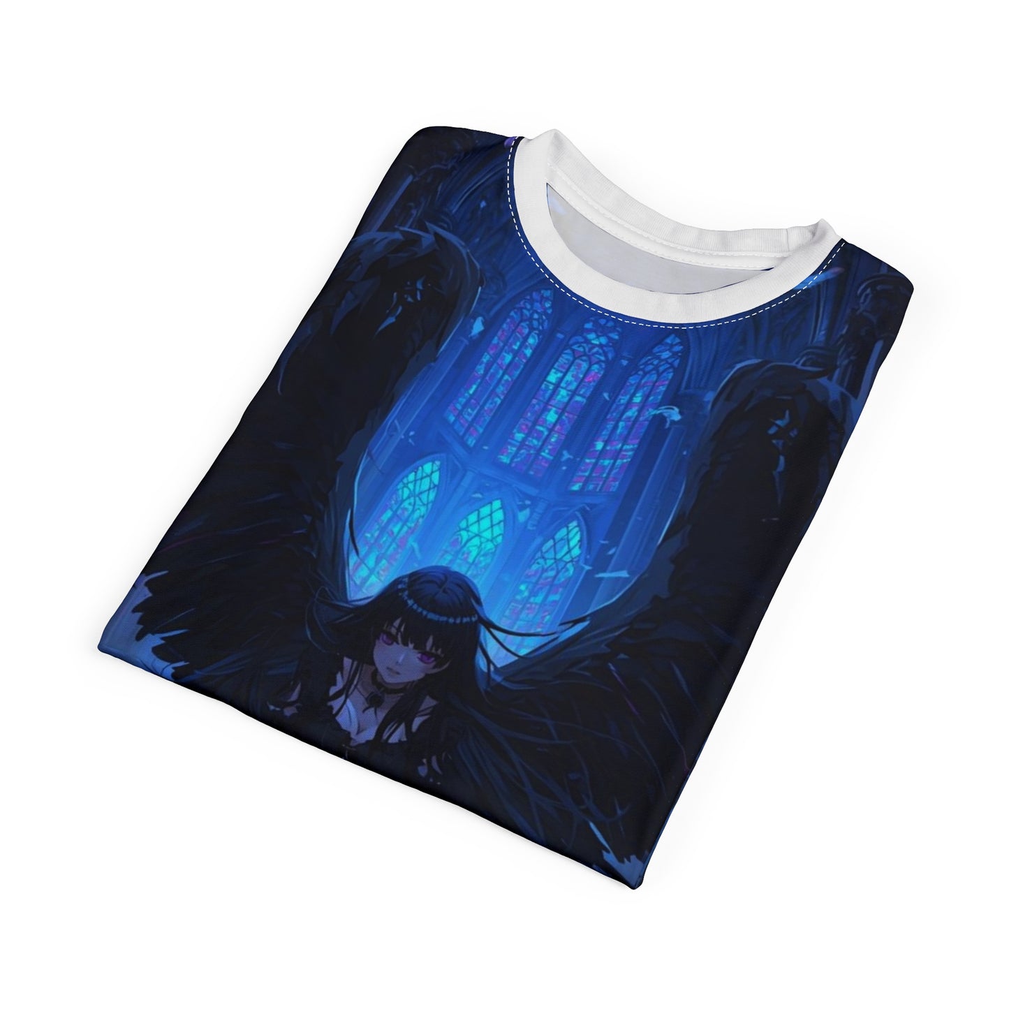 Fallen Angel in Ruins Gothic Tee