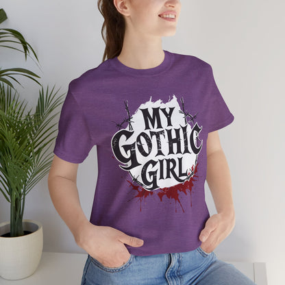 My Gothic Girl Graphic Poetic Goth Graphic Tee – My Gothic Girl