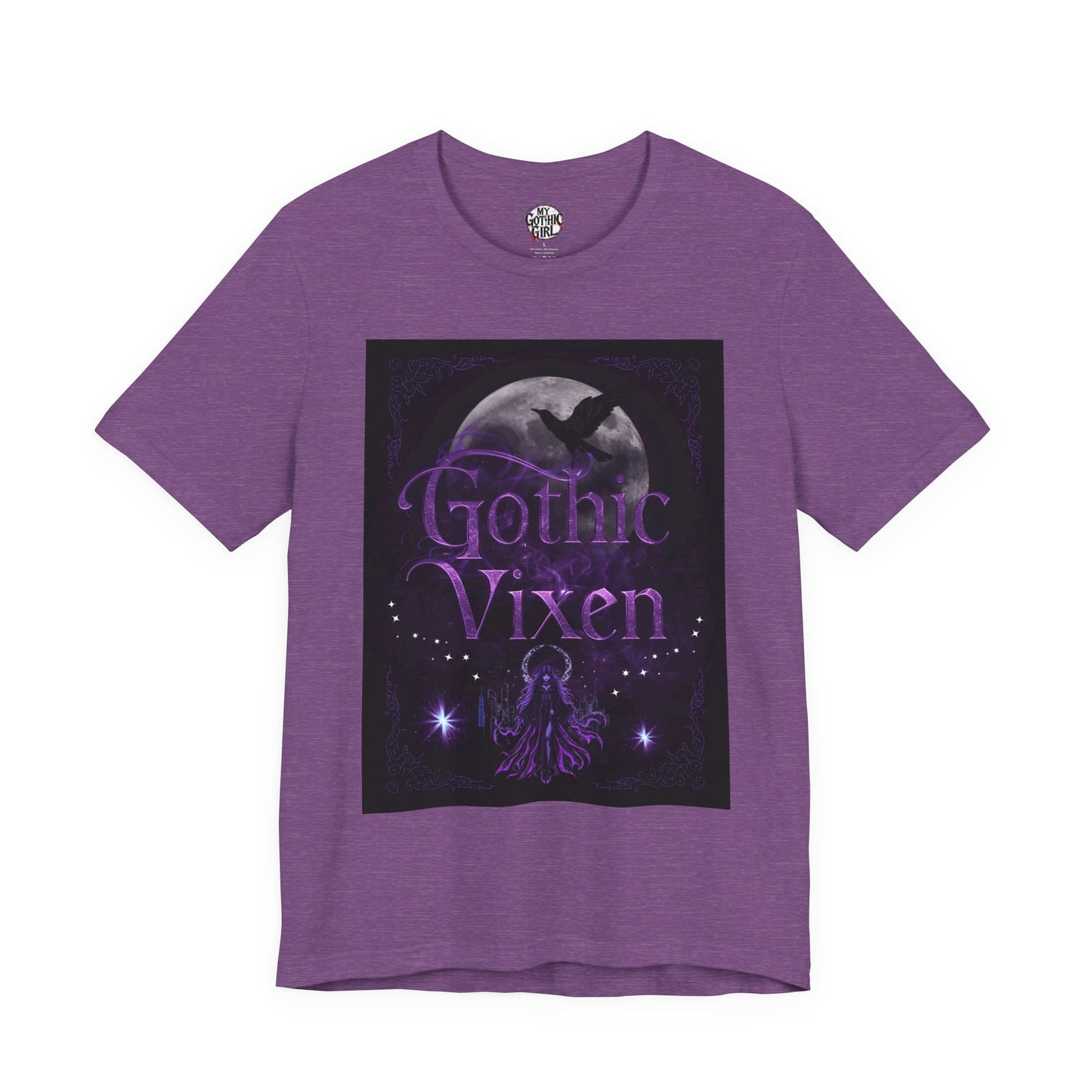 My Gothic Girl - "Gothic Vixen" Graphic T-Shirt – Alt Aesthetic Poetic Goth Street-wear