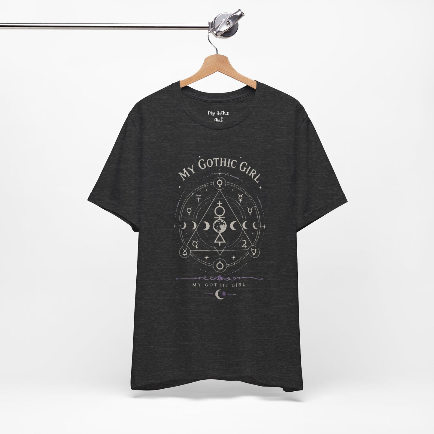 My Gothic Girl "The Alchemist" Gothic Design Short Sleeve T Shirt
