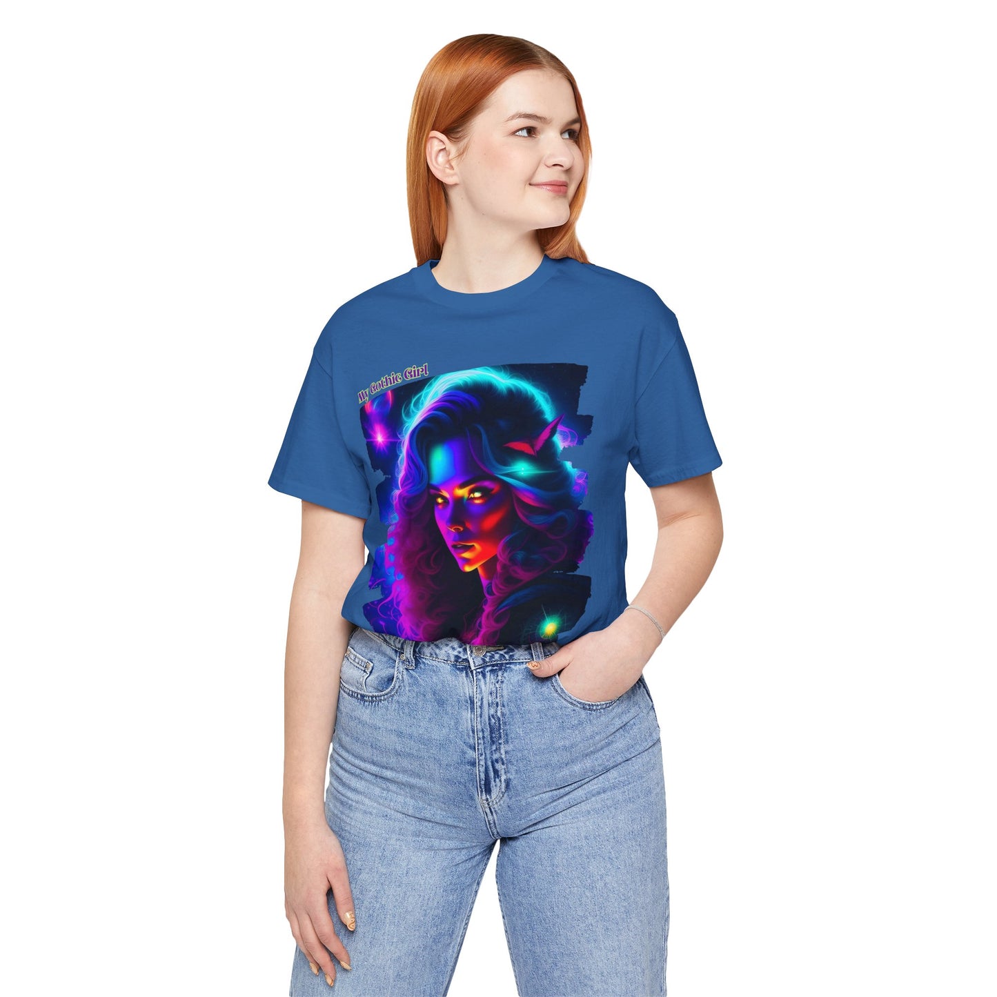 Celestial Enchantress Poetic Goth Graphic Tee – My Gothic Girl