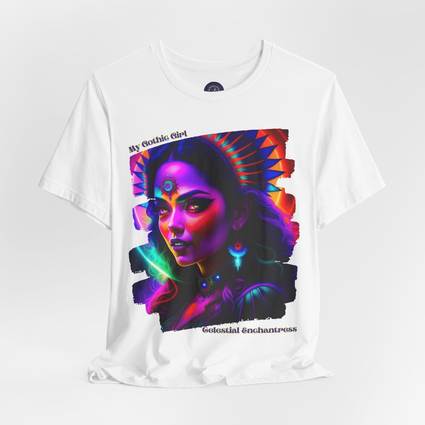 Celestial Enchantress Poetic Goth Graphic Tee – My Gothic Girl