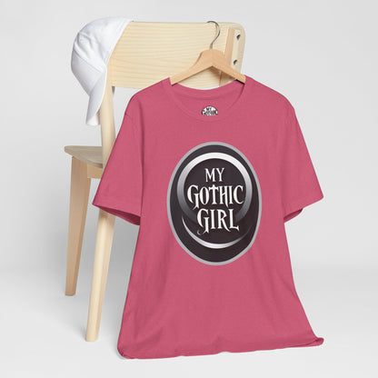 My Gothic Girl Poetic Goth Graphic Tee – Dark Alt Aesthetic Streetwear Fashion