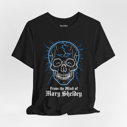 "From The Mind Of Mary Shelley" Gothic Literary Horror T-Shirt