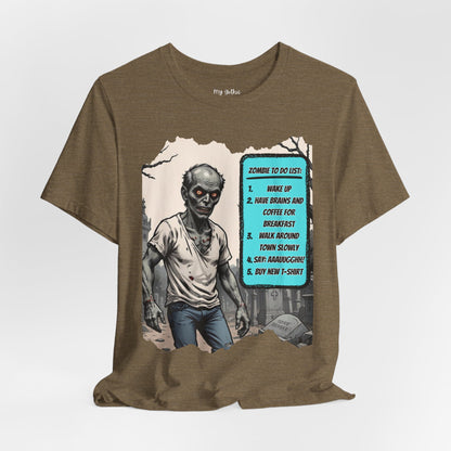 My Gothic Girl "Zombie: To Do List"  – Whimsy Goth Streetwear, Dark Poetry Fashion, Alt Aesthetic Apparel