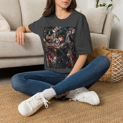 A World of Illusion T-Shirt — Gothic Fortune Teller Magic Tee