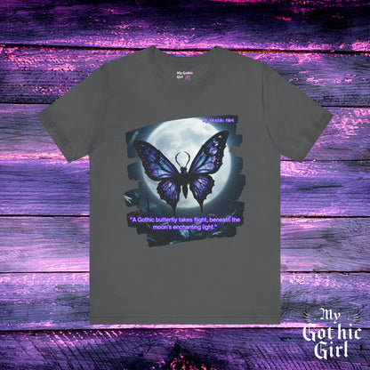 My Gothic Girl Graphic Tee – Whimsy Goth Streetwear, Dark Poetry Fashion, Alt Aesthetic Apparel