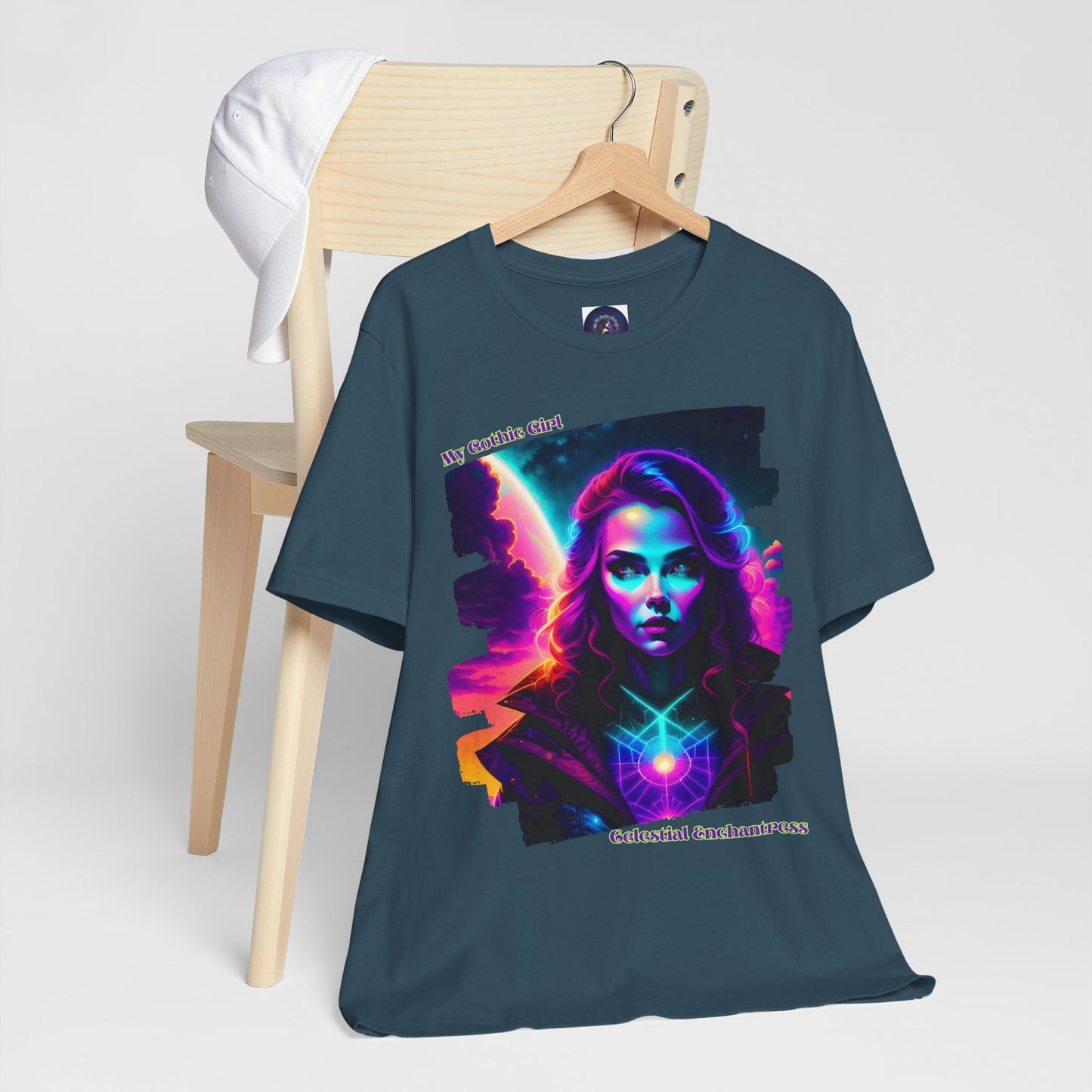 Celestial Enchantress Poetic Goth Graphic Tee – My Gothic Girl