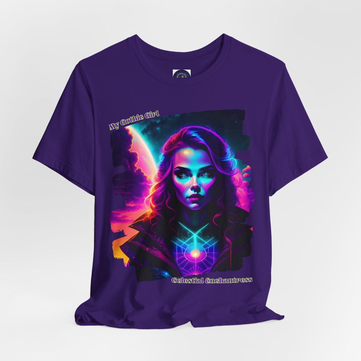Celestial Enchantress Poetic Goth Graphic Tee – My Gothic Girl