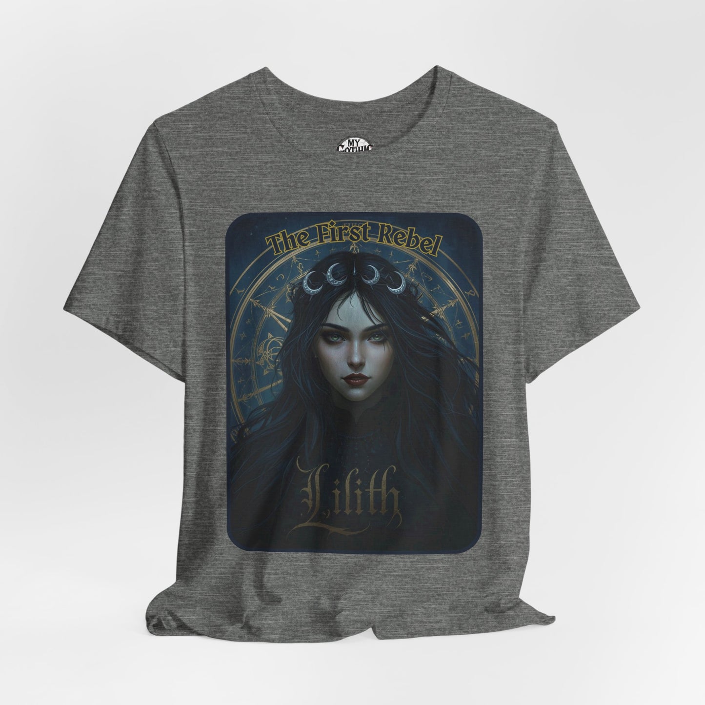 The First Rebel -"Lilith" Graphic T-Shirt – Alt Aesthetic Poetic Goth Street-wear