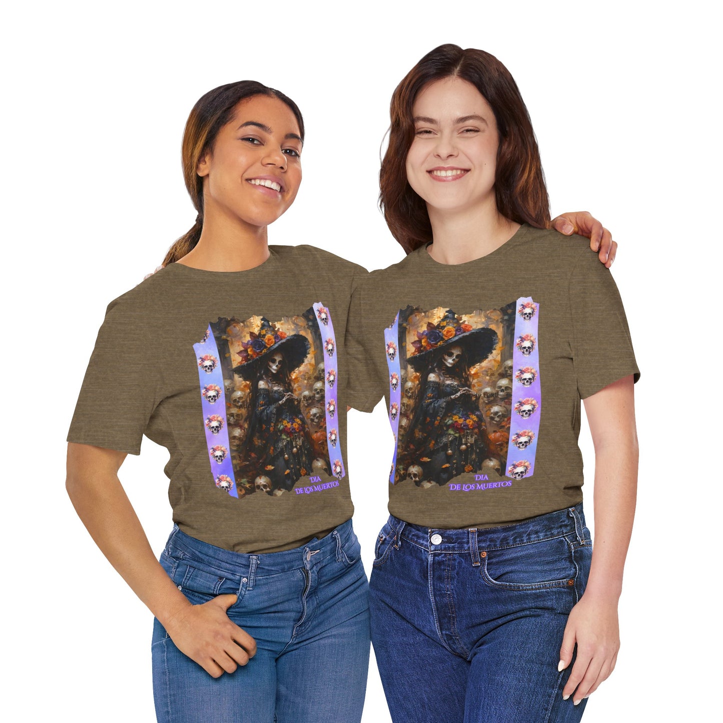 My Gothic Girl Dia De Los Muertos Graphic Tee – Gothic Streetwear, Whimsy Goth, Dark Poetry Alt Fashion