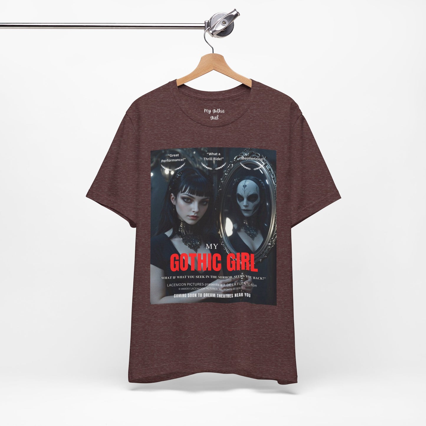 My Gothic Girl Graphic Tee – Whimsy Goth Streetwear, Dark Poetry Fashion, Alt Aesthetic Apparel