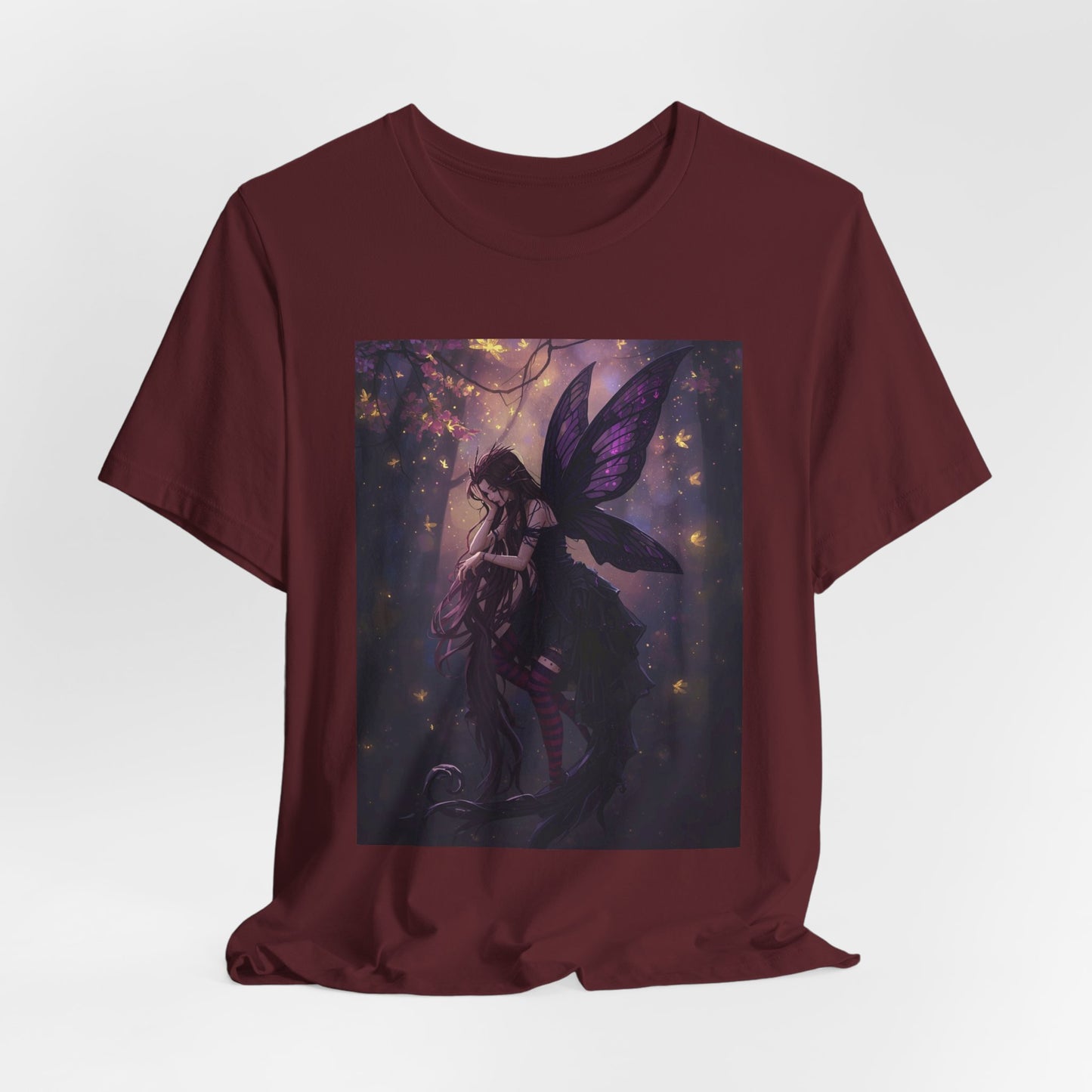 My Gothic Girl "Gothic Fairy" Graphic T-Shirt Unisex Gothic Dark Fashion Casual Wear