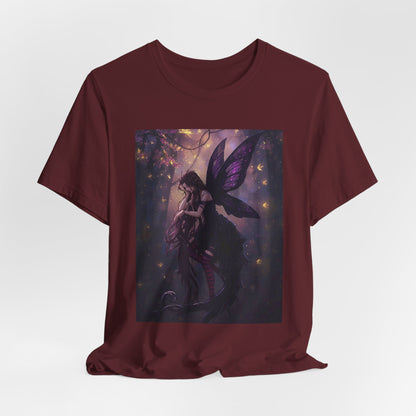 My Gothic Girl "Gothic Fairy" Graphic T-Shirt Unisex Gothic Dark Fashion Casual Wear