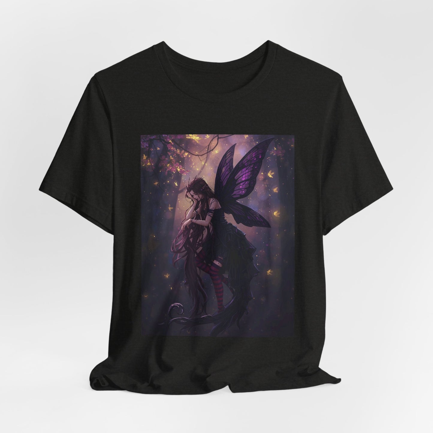 My Gothic Girl "Gothic Fairy" Graphic T-Shirt Unisex Gothic Dark Fashion Casual Wear