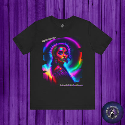 Celestial Enchantress Poetic Goth Graphic Tee – My Gothic Girl