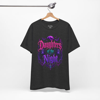 Daughters of the Night Tee — Gothic Vampire Moon Graphic T-Shirt