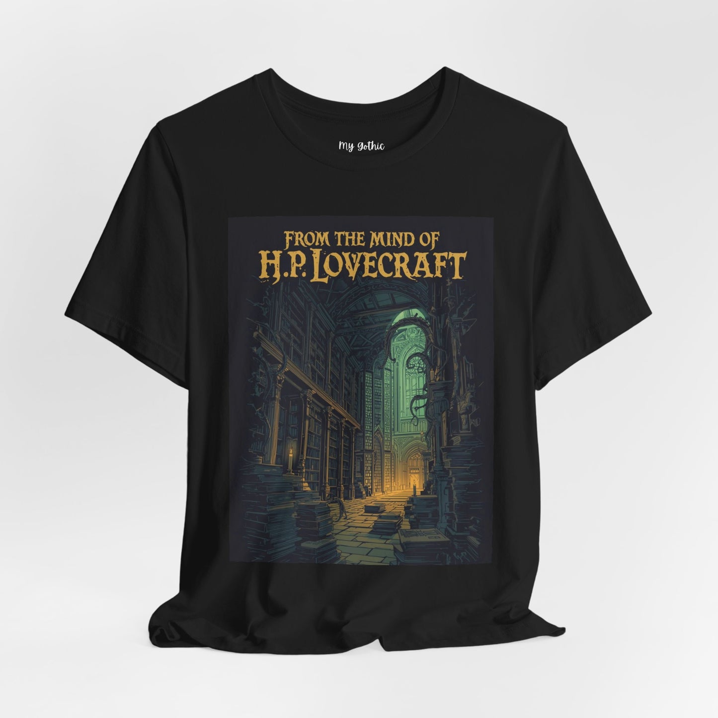 "From The Mind Of H.P. Lovecraft" Gothic Literary Library T-Shirt
