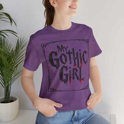 My Gothic Girl Graphic Poetic Goth Graphic Tee – My Gothic Girl