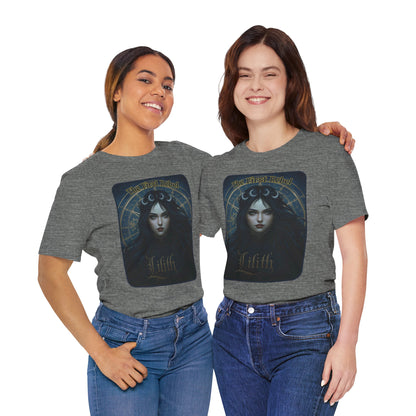 The First Rebel -"Lilith" Graphic T-Shirt – Alt Aesthetic Poetic Goth Street-wear