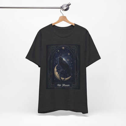 My Gothic Girl "Raven Moon" Graphic T-Shirt Unisex Gothic Dark Fashion Casual Wear