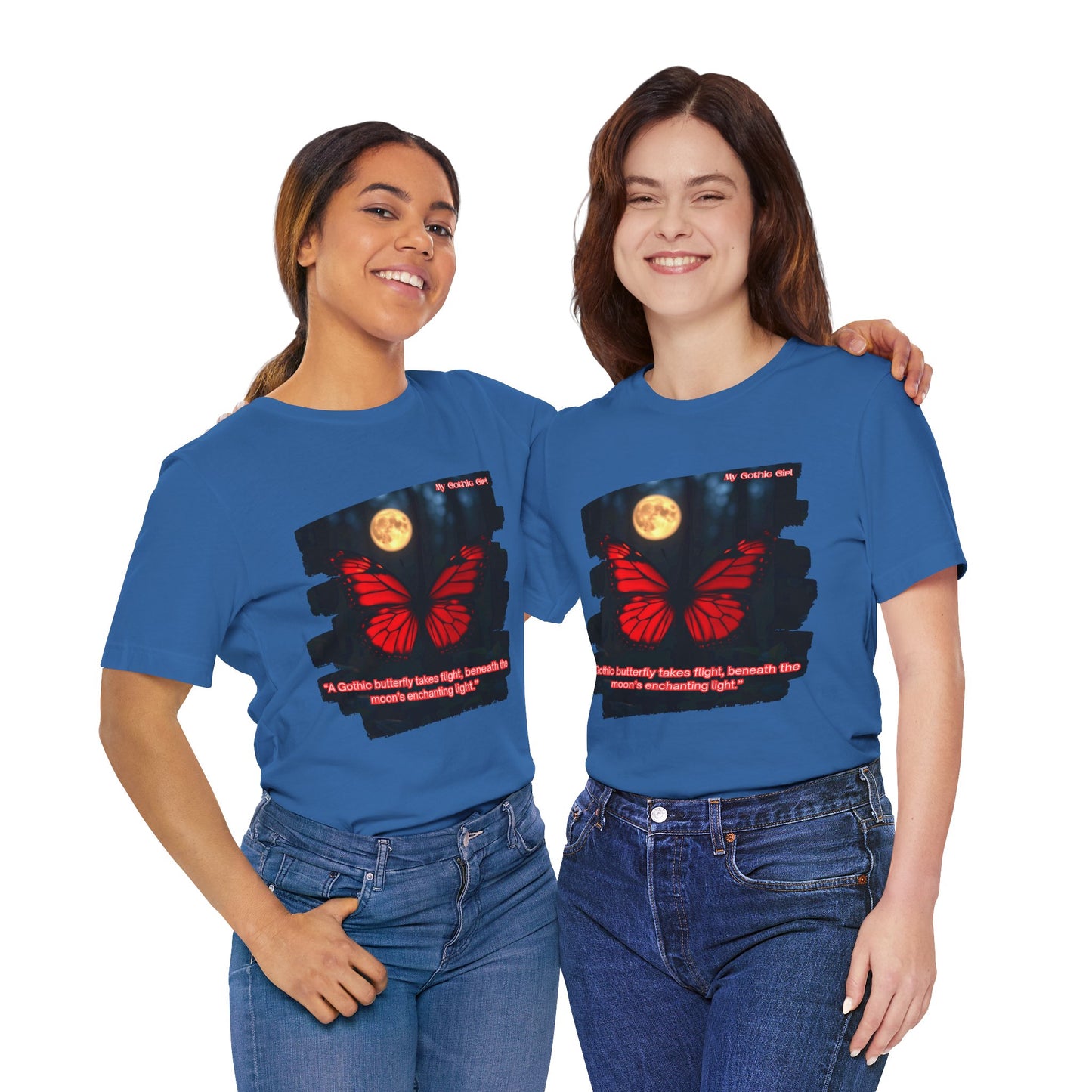 My Gothic Girl Graphic Tee – Whimsy Goth Streetwear, Dark Poetry Fashion, Alt Aesthetic Apparel