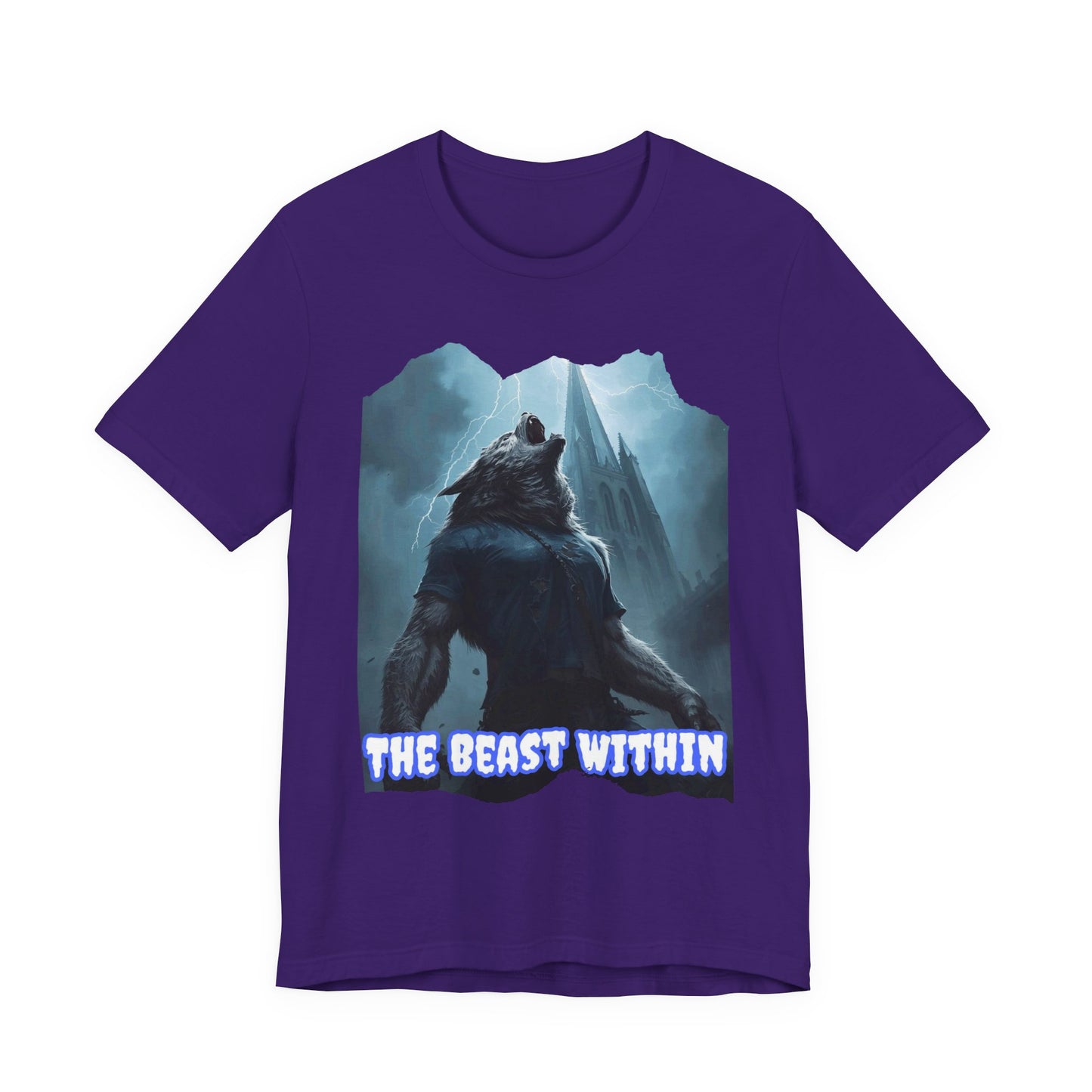 My Gothic Girl "The Beast Within" Graphic T-Shirt Unisex Gothic Dark Fashion Casual Wear