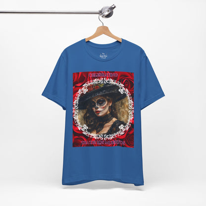 My Gothic Girl Dia De Los Muertos Graphic Tee – Gothic Streetwear, Whimsy Goth, Dark Poetry Alt Fashion