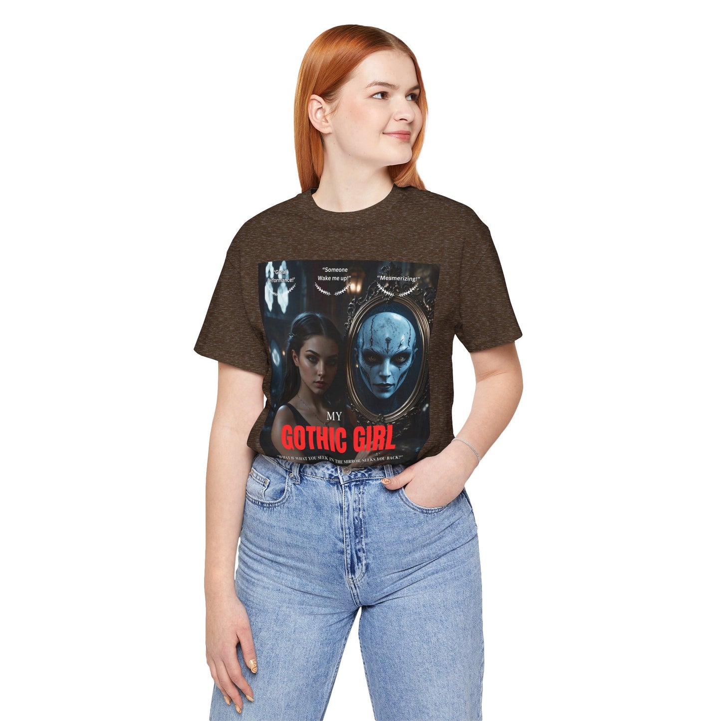 My Gothic Girl T-Shirt "Movie Poster" – Whimsy Goth Streetwear, Dark Poetry Fashion, Alt Aesthetic Apparel