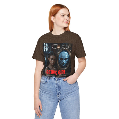 My Gothic Girl T-Shirt "Movie Poster" – Whimsy Goth Streetwear, Dark Poetry Fashion, Alt Aesthetic Apparel