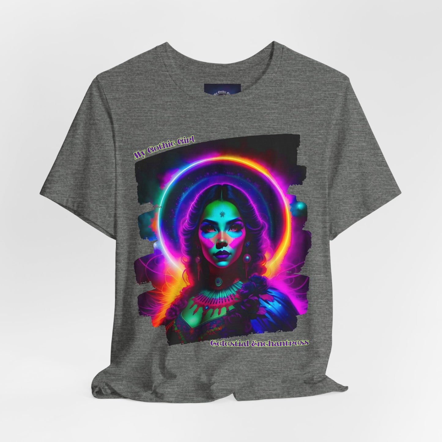 Celestial Enchantress Poetic Goth Graphic Tee – My Gothic Girl