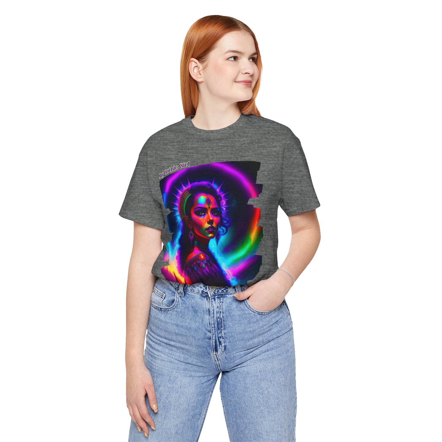 Celestial Enchantress Poetic Goth Graphic Tee – My Gothic Girl