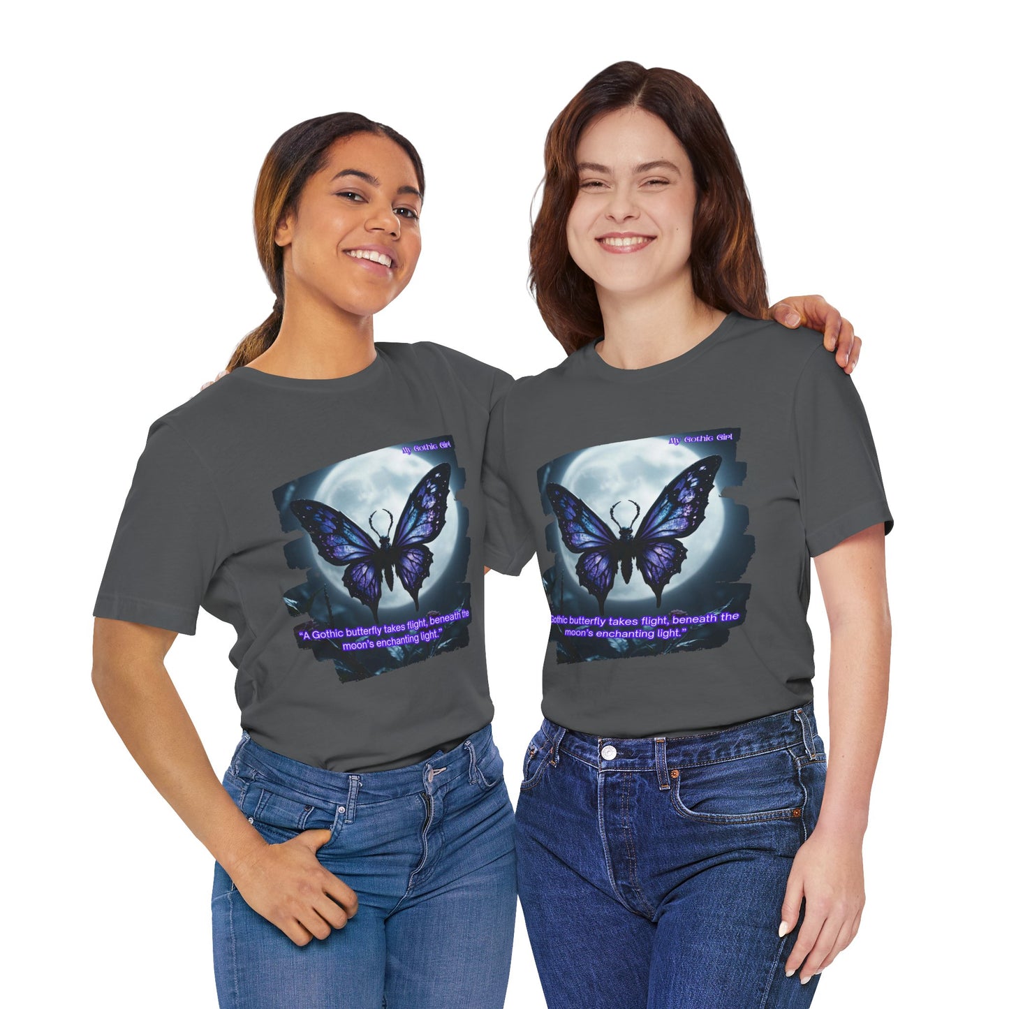 My Gothic Girl Graphic Tee – Whimsy Goth Streetwear, Dark Poetry Fashion, Alt Aesthetic Apparel
