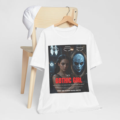 My Gothic Girl T-Shirt "Movie Poster" – Whimsy Goth Streetwear, Dark Poetry Fashion, Alt Aesthetic Apparel